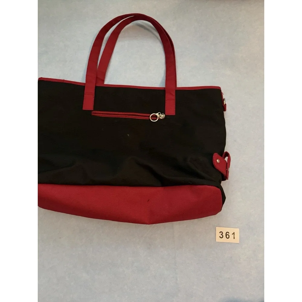 South Carolina Gamecocks Nylon Tote, Large Bag With Zipper - Pre Owned EXCELLENT